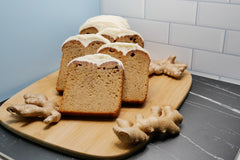 Iced Gingerbread Pound Cake