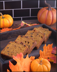 Pumpkin Pound Cake (2 Pounds, 8 large slices)