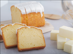 Iced Lemon Pound Cake