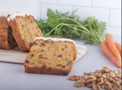 Iced Carrot Pound Cake